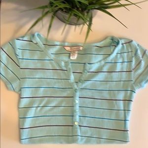 AEROPOSTALE FITTED SHIRT SIZE MEDIUM